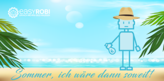 Sommer nutzen – easyROBI fit machen für den Herbst