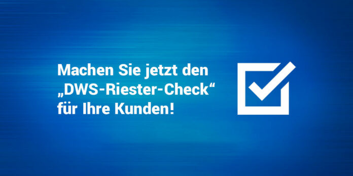 DWS-Riester-Check