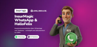 InsurMagic WhatsApp – einfach kommunizieren und direkt dokumentieren