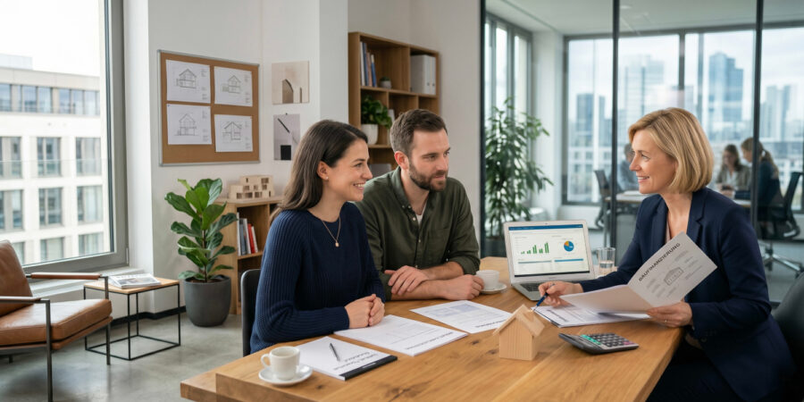 paar-maklerin-immobilien-baufinanzierung-gespraech_1500x750