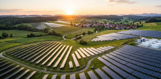 Die Sonne über Ihrer Region arbeitet für Ihr Geld